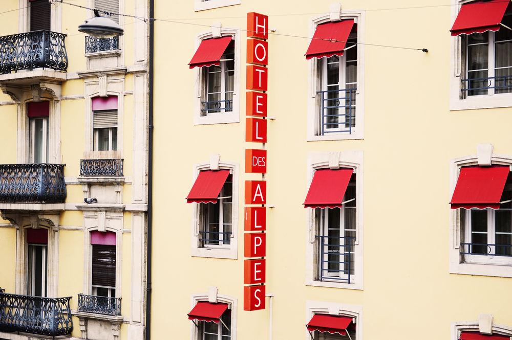 Hotel Des Alpes Ženeva Exteriér fotografie