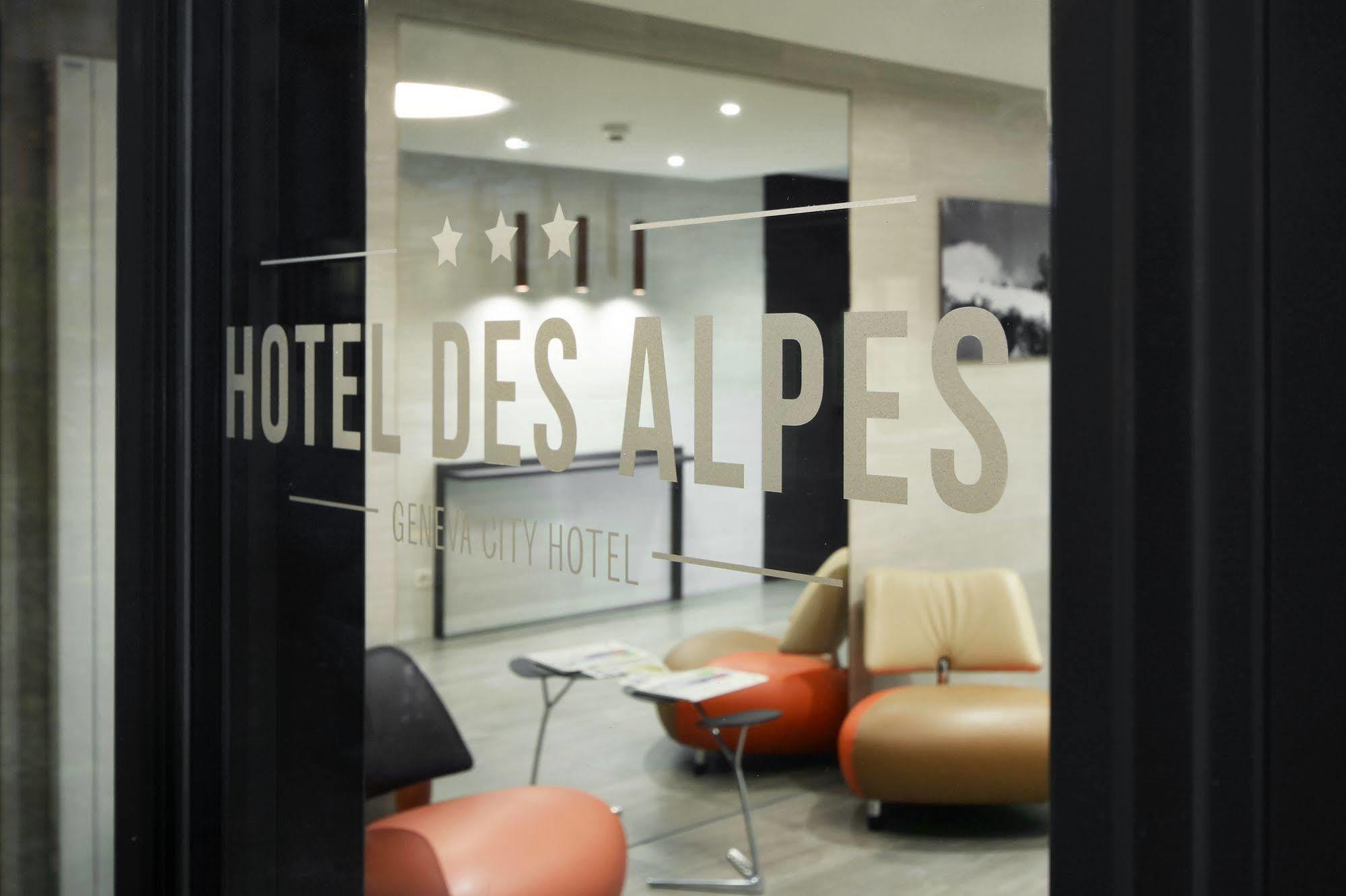 Hotel Des Alpes Ženeva Exteriér fotografie