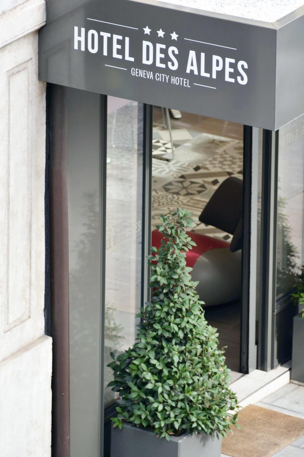 Hotel Des Alpes Ženeva Exteriér fotografie